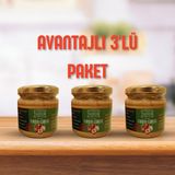 Ustagıda Tazecik Fındık Ezmesi %80 Fındık x 3 Adet (Doğal-Koruyucusuz-Vegan) - 300 gr