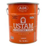 Ustam A24 Bitkisel Susuz Kızartma Yağı 18 L 16.38 kg (Teneke) - 18 lt
