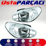 Ustaparçacı Hyundai Accent Era Sağ Sol Ön Far Takımı 2 Adet 2006-2012