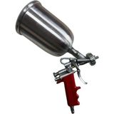 Üstten Depolu Standart Metal Boya Tabancası – 600 ML Hazne, 1.3 mm Meme, Profesyonel Havalı Uygulama