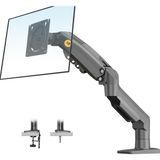 Üstü Çift Monitör Standı 15 - 33 Uyumlu Vesa Uyumlu Monitör Tutucu 8kg Kapasite Ayarlanabilir Yükseklik ve Eğim Kablo Yönetimi Masa Kenarına Veya Delikten Montaj Seçeneği Z002