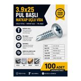Üstün 3.9x25 RYSB Pul Başlı Matkap Uçlu Akıllı Vida - 100 ADET