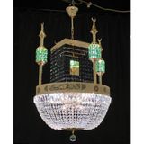 Üstün Avize Cami Avizesi - Kabe Model - Altın