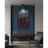 Üstün Baskı Merkezi Aslan Cam Görünümlü Dekoratif Tablo (3 MM PleksiGlass)