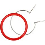 Üstün Kalite, Metal Yaylı Gergi Nakış Çemberleri, Çapraz Dikiş Kancası, Darning Hoops, Nakış Gergi Kulübesi (Kırmızı, Küçük) - -- - Option-1