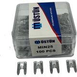 Üstün Mini Bıçak Sigorta 25 Amper 100 Adet Mini Boy Oto Sigorta 25A