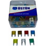 Üstün Mini Bıçak Sigorta Karışık (5 A*7.5 A*10 A*15 A*20 A*25 A*30 A) (100 Ad)