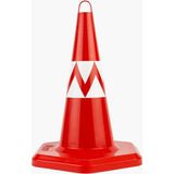 Üstün Trafik Konisi Sert 50 cm Ağırlıksız