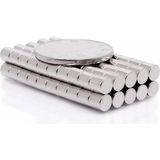 Üstüner 50 Adet 5x5 mm Yuvarlak Güçlü Neodyum Mıknatıs (Çap 5 mm Kalınlık 5 Mm) - Belirtilmemiş