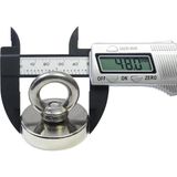 Üstüner D48 Güçlü Neodyum Mıknatıs 48MM 75KG Askılı Fishing Salvage Magnet - Belirtilmemiş