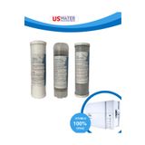 uswater İhlas Aura Cebilon Uyumlu Açık Kasa 3’lü Su Arıtma Filtre Seti – Yüksek Performanslı