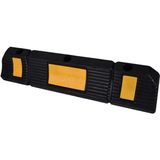Ut 2133 Kauçuk Stoper 60 Cm Park Yeri Sınırlayıcı, Reflektörlü Dayanıklı Araç Durdurma Bariyeri