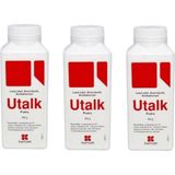 Utalk Bebek Kozmetik Pudra 100 g Antibakteriyel Etki 3 Adet Cilt Tahrişlerine Karşı
