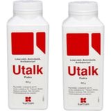 Utalk Beyaz Pudra 100 gr (2 Adet) Paraben İçermez Özellikli Bebek Kozmetiği