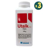 Utalk Pro 3x100 gr Antibakteriyel Bebek Pudrası