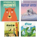 Utangaç Ayı Monti - Kutup Ayısı - Çise ve Muzo Öykü Kitapları