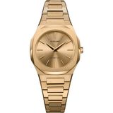 UTBL31 Gold Çelik Unisex Kol Saati