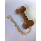 Utd Pet Bestie Çekiştirmeli Kemik Köpek Oyuncağı Dayanıklı Kumaş ve Silikon Elyaf ile 30X15cm