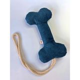 Utd Pet Çekiştirmeli Kemik Köpek Oyuncağı 30 x 15 cm Dayanıklı Kumaş ve Silikon Elyafla Üretilmiştir