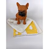 Utd Pet Fluffy Kedi Köpek Battaniyesi/yer Matı 60X50CM - Sarı - 50 x 60 cm