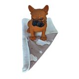 Utdpet Fluffy Kedi Box Matı/Battaniyesi Kahverengi