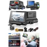 Utelips Ön & Arka & Iç Video Kayıt Kontrol Kamera Sürüş Yol Kaza Kaydedici Akıllı Araç Içi Kamera Universal