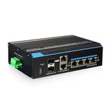 Utepo UTP-7204GE-HPOE Industrial 4 Ports Gigabit Ethernet HPOE Switch