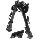 UTG Yetişkin İki Ayaklı Taktik Op Bipod-Swat/Combat Profilleri Ayarlanabilir Yükseklik Bi-Ayak Taktik, Siyah, M