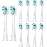 Utimcare Philips Sonicare Elektrikli Diş Fırçası Başlığı ile Uyumlu Yedek Diş Fırçası Başlığı, Philips ProtectiveClean DiamondClean C2 C1 G2 W 4100 5100 HX9023 Plak Kontrolü için Uyumlu, 10'lu Paket