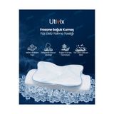 Utivix Ortopedik Visco Yastık Boyun Destekli – Boyun Düzleşmesi ve Ağrısı İçin, Kırışıklık Karşıtı Güzellik Yastığı, Ergonomik Terletmeyen Uyku Yastığı