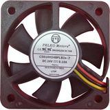 Utkan Elektronik Pelko Motors 50X50X10MM C5010H24BPLB2A-7 Dc 24V 0.10A Kare Fan - Siyah