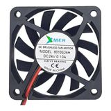 Utkan Elektronik xmer 60x60x10mm 24V 0.10A 2 Kablolu Fan
