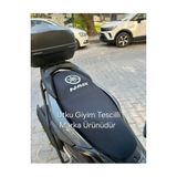 Utku Giyim NMAX TÜM YILLARA UYUMLU MOTOSİKLET KOLTUK SELE KILIFI SİYAH RENK