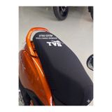 Utku Giyim TVS UYUMLU MOTOSİKLET KOLTUK SELE KILIFI SİYAH