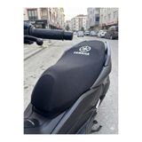 Utku Giyim XMAX UYUMLU YAMAHA LOGOLU MOTOSİKLET KOLTUK SELE KILIFI SİYAH RENK