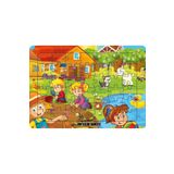 Utku Oyuncak LC073 ORTA BOY FRAME BOYAMALI PUZZLE - Mutluluk Bahçesi