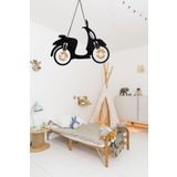 UTKU TASARIM Scooter Motor Bisiklet Avize Sarkıt Modern Rustik Dekoratif Lamba Genç-çocuk Odası