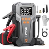 Ütraı Jstar JS20 10000mAh 5000A Jump Starter Taşınabilir Akü Takviye Cihazı+Lastik Şişirme Pompası(18W Şarj+Çanta+LED+Powerbank+Eldiven) (JS20)