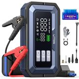 Ütraı Jstar JS30 16000mAh 7000A Bitik Akü Çalıştıran Jump Starter Akü Takviye Cihazı+Lastik Şişirme+ OBD2 Araç Teşhis(18W Type-C+160W DC+Çanta)