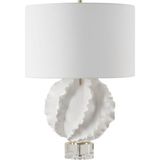 Uttermost Saylor Beyaz Seramik Abajur - Standart