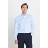 Ütü Gerektirmeyen Comfort Fit Rahat Kesim Klasik Yaka %100 Pamuk Non-Iron Gömlek
