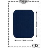 Ütü ile Yapışan Dokuma Arma Patch Giysi & Kıyafetler Için (Lacivert) Yama Kolay Uygulama