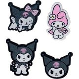 Ütü ile Yapışan Dokuma Arma Seti Patch Yama Kuromi, Melody, Melodi - Çocukların Eğlenceli ve Yaratıcı Zaman Geçirmesi Için Tasarlanmış