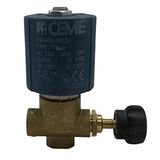 Ütü Solenoid Valf 1/4 (2 Yollu-Ayarlı-Büyük Soketli) / 9934