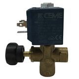Ütü Solenoid Valf 1/4 (Ayarlı) / 6612 (TY 7000/G)