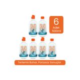 ÜTÜ SUYU Ütü Performans Artırıcı Saf Ütü Suyu – Lekesiz Ütüleme & Pürüzsüz Kayganlık 6x500 ml