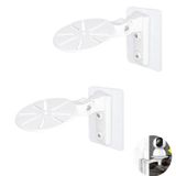 UtySty 2 paket güvenlik kamera braketi duvar tavan Sticker veya vida montaj kubbe kamera standı destek tabanı tutucu monitör gözetim IP kameralar web kamerası ev kapalı açık CCTV kamera