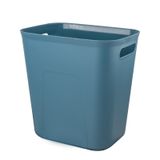 UUJOLY Plastik Küçük Çöp Kovası Çöp Sepeti, Banyolar için Çöp Konteyneri Sepeti, Çamaşır Odası, Mutfak, Ofis, Çocuk Odaları, Yurtlar, 3,5 Galon, Mavi Yeşil