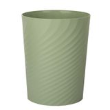 UUJOLY Plastik Küçük Çöp Kovası Çöp Sepeti, Banyolar için Çöp Konteyneri Sepeti, Çamaşır Odası, Mutfak, Ofis, Çocuk Odaları, Yurtlar, 3,5 Galon, Nane Yeşili