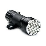 Uv 21 Led Hayvan Ultraviyole Fener Mor Işık Pm-6351 Siyah
